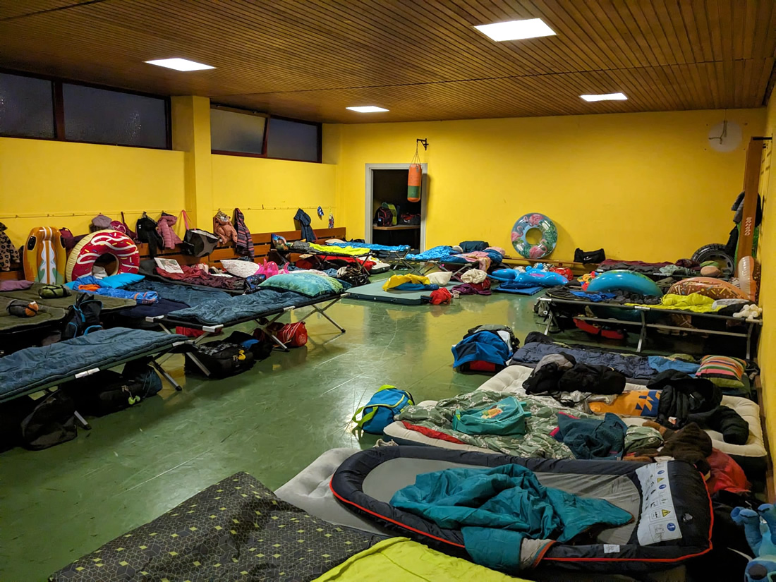 Übernachtungsparty der DLRG Völklingen im Hallenbad 2